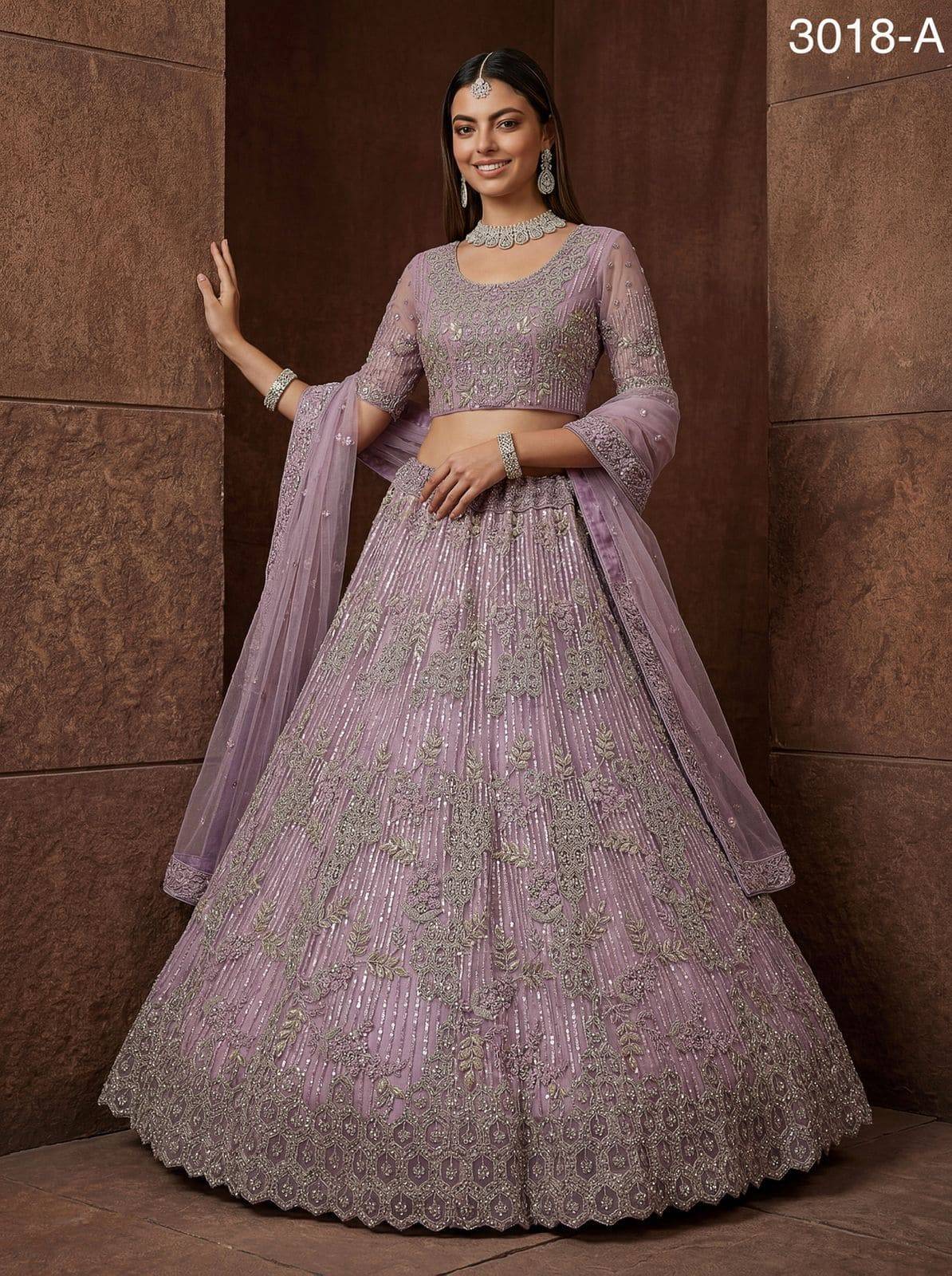 3018 BY FASHID Indian Traditional Wear Bridal Collection Beautiful Stylish Fancy Colorful Bridal Wear & Occasional Wear Fancy Lehengas At Wholesale Price